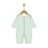 Macacão de Verão para Bebê, Flor Queimada, Roupão Jacquard Fino para Bebês Meninos e Meninas, Roupa com Ar Condicionado, Roupa para Engatinhar para Recém-Nascidos