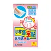 Kit com 4 Adesivos de Gelo Xiaolin para Crianças, Redução de Febre, Resfriamento Físico para Bebês e Crianças Pequenas, Uso Médico Doméstico