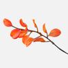 Hoja de arce roja, simulación de decoración del hogar, pequeña rama de hoja de otoño, vid marchita, rama seca, altura 90 cm, flor falsa, arreglo floral, adornos, hoja roja, ciruelo