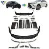 Adequado para Toyota Harrier, um kit de atualização para converter o modelo antigo na dianteira estilo M de 2022 com um grande body kit