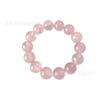 Pulsera de Cuarzo Rosa Natural, Pulsera de Cuarzo Rosa de Madagascar, Pulsera de Cadena de Cristal Rosa Starlight Jelly al por Mayor