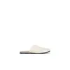 Mules Planos Cerrados Cómodos de Suela Suave Estilo Retro para Mujer, Zapatos Versátiles con Estilo para Estar en Casa, Medias Zapatillas para Usar al Aire Libre en Primavera y Verano