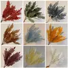 Cachos artificiais de folhas de acácia para arranjos de chão de casamento, decoração de casamento, arranjos florais, folhagem de fundo, decorações de corredor de hotel