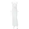 Moda Verão 2026 Feminina Sexy Recortado Gola Halter Costas Nuas Ajustado ao Corpo Vestido Halter Estilo Elegante Exportação