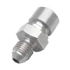 Accesorios de Modificación de Automóviles Conector de Freno de Acero Inoxidable Rosca Externa An4 An3 a Rosca Interna 3/8-24 M10