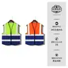 Chaleco de Seguridad Reflectante con Múltiples Bolsillos, Ropa de Seguridad Luminosa para Trabajos, Sanidad y Sitios de Construcción, Personalizable con Logo Impreso