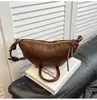 Bolso Croissant de Nicho Estilo Coreano Bolso de Mujer Nuevo Diseño Retro Sentido ins Bolso Dumpling Muy Caliente Bolso de Hombro Cruzado