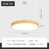 Luz hexagonal hueca de madera con veta de madera LED transfronteriza, luz con forma hexagonal, lámpara colgante redonda, adecuada para centros comerciales, supermercados y oficinas