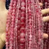 Calcedonia Morada Amarilla Cuentas Redondas DIY Cuentas Sueltas Abalorios Hechos a Mano Accesorios de Joyería de Piedra Natural Optimizada Venta Directa de Fábrica
