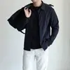 Chaqueta para Hombre Estilo Old Money, Cremallera Color Sólido Estilo Japonés, Nueva Chaqueta Cortavientos Casual para Hombre Primavera y Otoño 2026, Top de Moda
