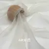 Tela de Organza 2020D Hilo Ruyi Mate Transparente Ligeramente Rígida Accesorios de Encaje Bordado Tela para Empaque de Regalos