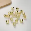 Accesorio para el cabello perforado de tres líneas, pendiente para oreja sin perforar, accesorio de estilo nuevo, broche decorativo, hierro electrochapado, venta al por mayor del fabricante