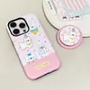 Adecuado para Funda de Teléfono Móvil con Película Magnética Apple 16/17 Promax Iphon14/15 Dos en Uno Anticaídas 13Air