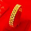 Accesorios Populares Transfronterizos Cadena de Reloj de Arena Vietnamita para Hombres y Mujeres, Joyería de Cobre Chapado en Oro Real de 24K a la Moda al por Mayor