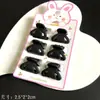 Pinza para el pelo de corazón mini de 2,5 cm Pinza lateral para el pelo Princess Head tamaño pequeño Pinza de sujeción Pinza para flequillo Accesorios para el pelo de color coreano para mujer