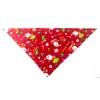 Nova toalha triangular para cachorro multicolor transfronteiriça série vento fresco de algodão fabricantes de toalha de baba para pet suprimentos para pet
