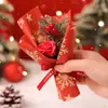 Ramo Navideño Regalo Ramo de Jabón de Papá Noel Nochebuena Regalo Creativo para Novia Al por Mayor