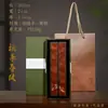 Viento de Primavera de Melocotón y Ciruela Pesa Papeles Sólido de Latón Patrón de Regla Impresión a Color Pesa Papeles para Caligrafía Caja de Regalo de Metal Pesa Papeles de Cobre Papel Especial