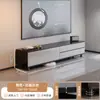 Móvel de TV Sala de Estar Casa Moderno Simples Armazenamento Armazenamento Integrado Apartamento Pequeno De Chão Mesa de Centro Combinação de Móvel de TV