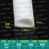 Tira de Goma Espumada Tipo D Anti-colisión Resistente a Altas Temperaturas para Puertas de Compartimentos Semi-circulares Huecos, Sellado y Amortiguación