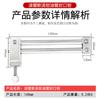 Alicate de Fechamento de Tubo de Óleo, Alicate de Vedação de Tubo de Óleo, Ar Condicionado de Reparo Automotivo, Tubo de Ar, Tubo de Água, Alicate para Tubo de Óleo de Freio, Ferramenta de Grampo para Tubo de Combustível