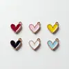 Transfronterizo GA-1 Forma de Corazón Nota Musical DIY Accesorios de Joyería Hechos a Mano Aleación Esmalte Colgante Pendientes y Accesorios