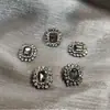 Cuerda para el pelo de aleación cuadrada con placa de diamante retro japonesa y coreana, bolsa para el pelo, zapatos, ropa, funda para teléfono, accesorios de joyería DIY