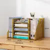 Estante de almacenamiento para escritorio de oficina estante de almacenamiento de archivos caja de almacenamiento colección de artículos de oficina soporte metálico para libros de escritorio de oficina