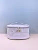 Nova Bolsa de Cosméticos Simples de PU de Grande Capacidade Atacado Bolsa de Armazenamento de Viagem Portátil Bolsa de Higiene Impermeável de Alta Qualidade