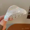 Pinza para el Cabello de Acetato Colorida Estilo Coreano para Mujer, Elegante Pinza de Tiburón para Recogido en la Parte Posterior de la Cabeza, Versátil Accesorio para el Cabello Diario