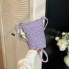 Bolso de teléfono tejido de diseño de nicho versátil 2026 transfronterizo para el trabajo, bolso de hombro/cruzado moderno y simple
