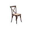 Silla con respaldo de madera maciza para restaurante, silla de ocio para sala de estar, estilo rústico americano, adecuada para casas de huéspedes y posadas, silla con respaldo creativo