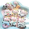 Accesorios de resina de vaca y cerdo Da Ka Meng, pegamento creativo para crema, horquilla para el pelo, taza de agua, funda de teléfono, colgante, decoración, lote