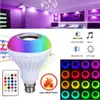 Lâmpada Bluetooth APP inteligente WIFI alto-falante Bluetooth luz colorida luz ambiente LED lâmpada de música Bluetooth bola mágica colorida