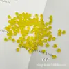 Cross-border quente-venda pressão top dois grânulos pontiagudos diâmetro 4 MM contas de cristal contas de diamante diy jóias acessórios
