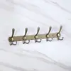 Gancho de Puerta Premium de Aluminio Espacial Sin Taladro, Perchero Metálico Silencioso, Perchero de Pared para Abrigos y Sombreros Negro, Perchero Multifuncional