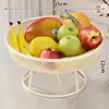 Bandeja de Frutas Secas para Sala de Estar, Uso en Casa, Bandeja de Frutas para Mesa de Café Drenante de Lujo Ligero, Bol de Frutos Secos de Gama Alta, Bandeja Multifuncional Avanzada para Snacks y Dulces