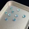 Nuevo modelo transfronterizo: Serie de colores macaron electrochapados Ditu Spider Cut Pro, accesorios para decoración de uñas DIY, aretes y diamantes sueltos redondos