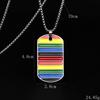 2023 nuevo collar para hombres y mujeres, mismo suéter de moda colorido, cadena colgante, luz colgante de lujo, temperamento de nicho