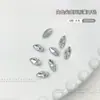 Super flash branco broca de unhas k9 lote burst flash jóias de diamante pontiagudo fundo especial- em forma de broca mista jóias de unhas atacado