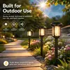 Luces Solares para Exterior, Luces para Césped de Patio, Diseño de Jardín Hogareño, Luces de Atmósfera Decorativas Impermeables para Paisaje de Patio