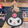 Porta-moedas de Silicone Desenho Animado Sanliou Pingente para Mochila Escolar de Estudante Mini Bolsa Infantil Pingente Pequeno Chaveiro Atacado