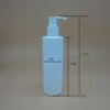 Botellas de plástico blanco de hombro plano de 200ML en stock del fabricante, botellas dispensadoras, botellas de rata, botellas de plástico PE