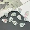Botones coloridos pequeños de peces, mariposas, monedas, nubes, estrellas, triángulos, de dos agujeros irregulares y color degradado para ropa de niños y mujeres DIY