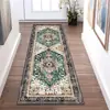 Alfombrilla de Entrada Estilo Étnico Estilo Retro de Alta Venta Transfronteriza Amazon Temu, Alfombra de Pasillo Resistente a Manchas y al Desgaste