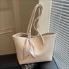 Bolso Tote de Gran Capacidad Estilo Coreano Simple Estilo Occidental Combinable para Mujer 2025 Nuevo Casual para Ir al Trabajo Textura de Alta Gama Bolso de Hombro