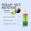 Mousse de peinado transfronterizo Aceite de Oliva ORS Spray moldeador cabello esponjoso seco goma espuma mousse