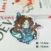 Nuevos Peluches de Personajes de Dibujos Animados Anime Bidimensionales, Colgantes Hechos a Mano para DIY y Accesorios Decorativos para Mochilas Escolares y Cajas