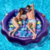 Fábrica Xianli Piscina Inflável de Pvc para Tomar Sol Verão Lazer Aquático ao Ar Livre Inflável Chaise Flutuante na Água