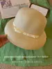 "Versión de Alta Calidad" Sombrero de Paja Estilo Hepburn para Mujer 2026 Nuevo de Verano Protección Solar Parasol Sombrero de Pescador Sombrero de Cubo